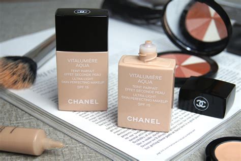 chanel foundation aqua|Chanel vitalumiere liquid foundation.